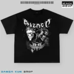 Bleach Oversized T-shirt Premium Black Cotton Dropshoulder