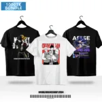 3 T-shirt for 999 - Anime Premium Regular Fit T-shirt 180GSM Cotton Digital Print