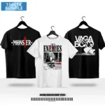 3 T-shirt for 999 - Anime Premium Regular Fit T-shirt 180GSM Cotton Digital Print