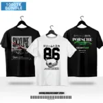 3 T-shirt for 999 - Car Premium Regular Fit T-shirt 180GSM Cotton Digital Print
